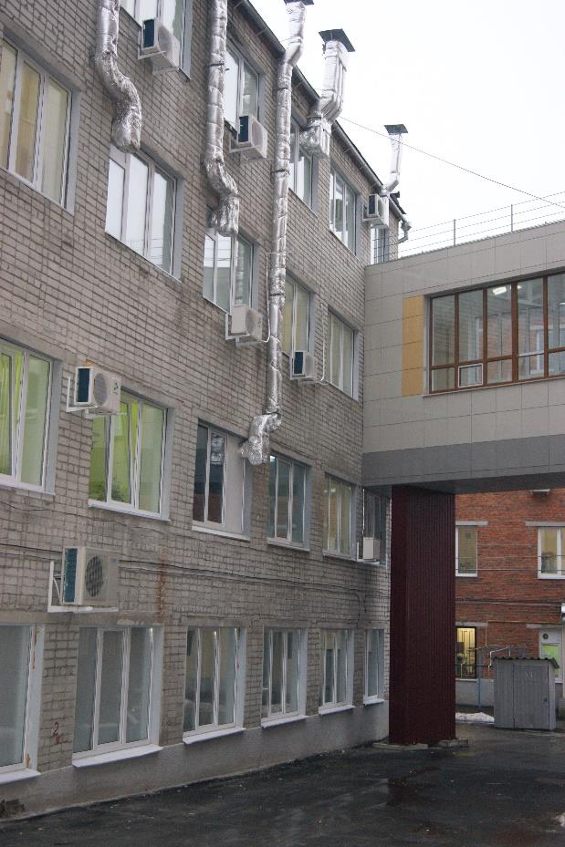 Строительство лабораторного корпуса